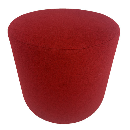 Contemporary red wool - red,