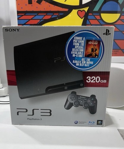 Sony playstation slim 320gb - 3,