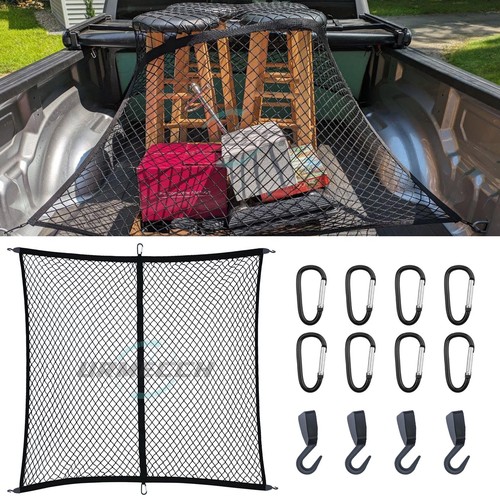 Truck bed cargo storage net - cargo,