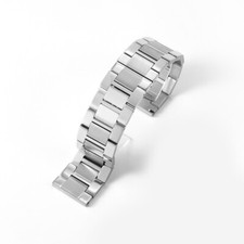 Solid Stainless Steel Watch Band Strap Metal Bracelet 16 23mm for Cartier Tank