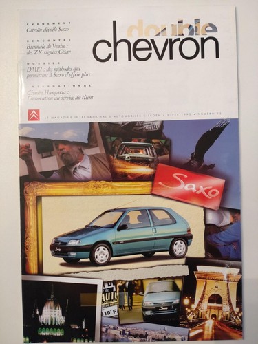 Citroen double chevron saxo - double,