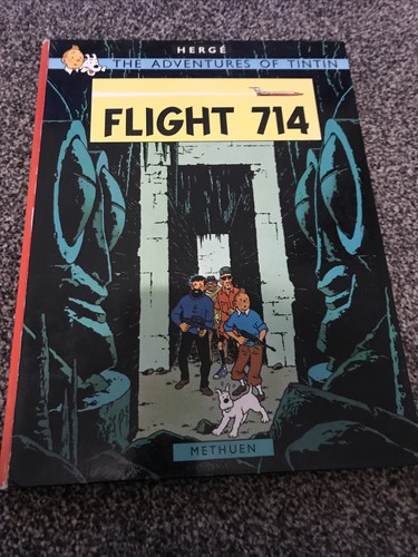Tintin flight 714 first - tintin,