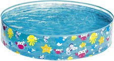 BESTWAY FUN & FILL RIGID PADDLING POOL 1.22M X 25CM - 48" X 10"  UK SELLER