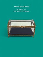 Glass Table Box with Ornate