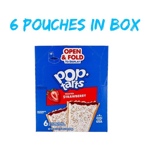 Pop tarts frosted strawberry - pop,