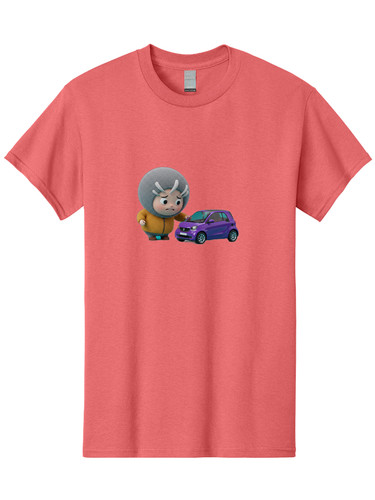 Smart-Car-Cartoon-Character