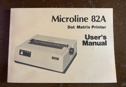 Vintage oki microline 82a - vintage, dot