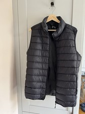 Mens L Black Size Large Gilet