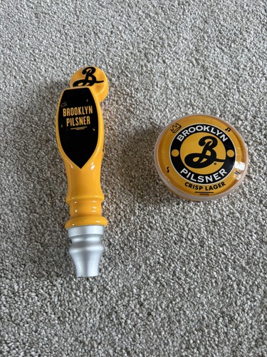 Round brooklyn pilsner beer - round,