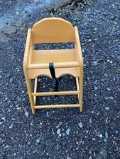 Commercial Wooden High Chair