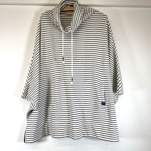 Joules sayla white navy stripe - white,