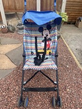 Hauck Disney Mickey Mouse Stroller Pushchair – Lightweight Umbrella Buggy, Blue