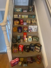 Bundle of collectable tins - Mcvities, Typhoo, Bisto, Don Pablo..