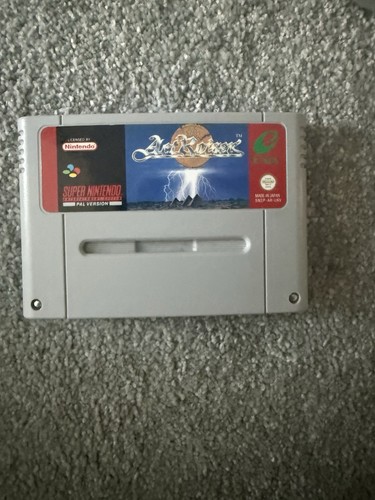 Actraiser snes super - actraiser, nintendo