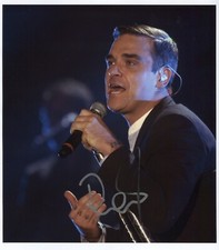 Robbie Williams SIGNED Photo