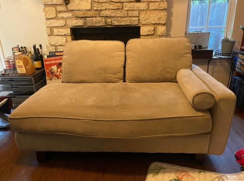 Beige chez lounge - beige,