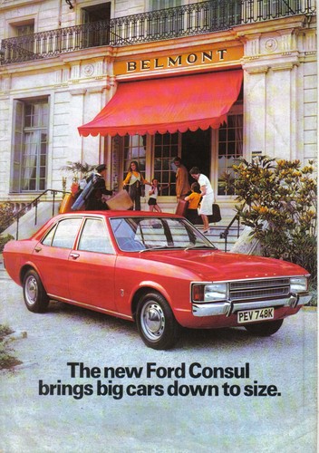 Ford consul 1972 original - ford, 1