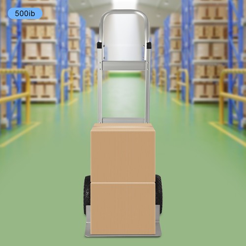 Aluminum alloy hand truck - aluminum,