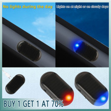 Solar Power Car LED Fake Dummy