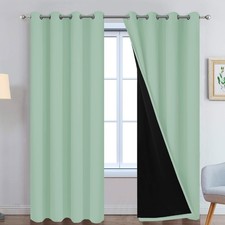 Sage 100% Blackout Curtains