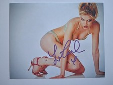 LISA FAULKNER Genuine hand