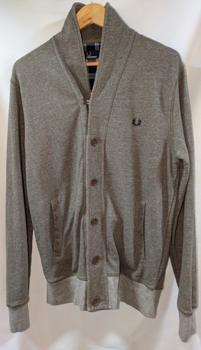 Fred perry shawl collar knit - perry,