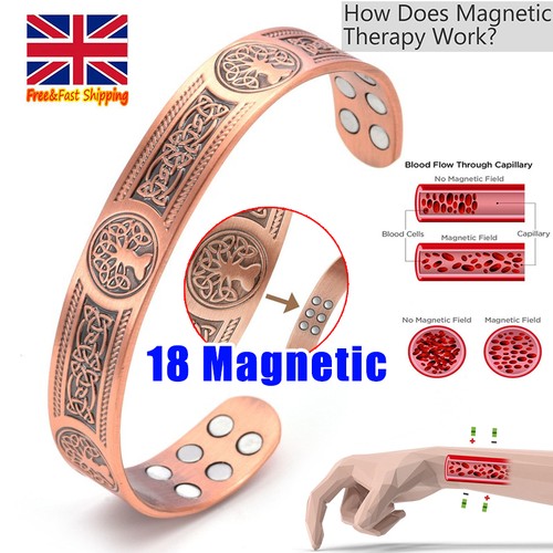 Copper bracelet magnetic - copper,