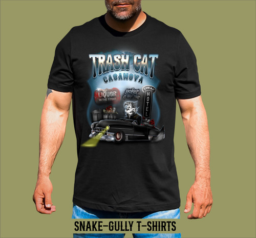 Rat rod trash cat hot - trash, /