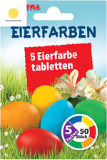B085 - Egg Colours, 5 Pieces