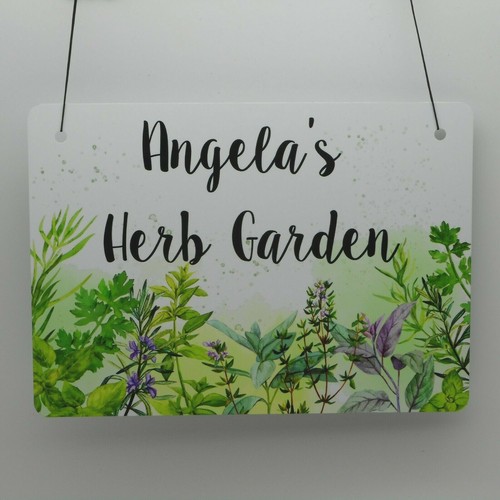Personalised herb garden - herb,