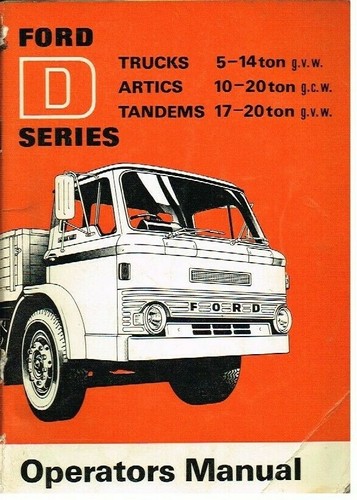 Ford series truck - ford, d