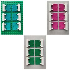 6 x LEGO 1 x 2 x 3 Window