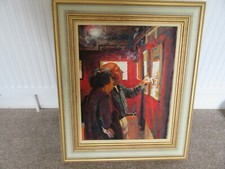 Rolf Harris original oil