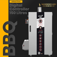 BBQ Smoker Meat Fish Electric Large 150L Smokehouse Borniak Digital Barbecue 