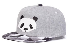 New Gray Panda Bear Baseball