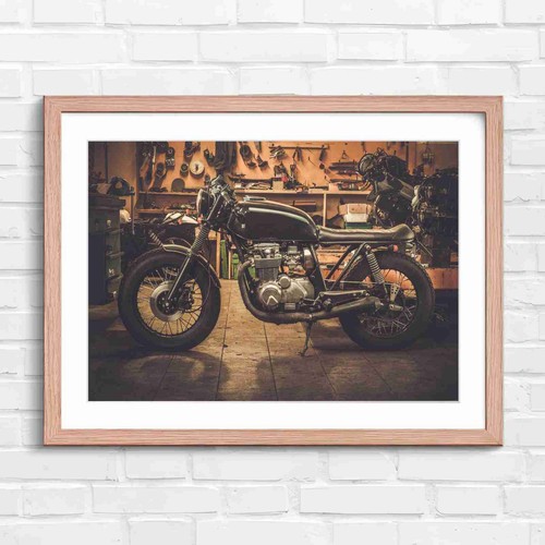 Custom vintage motorcycle - custom,