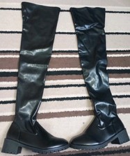 Sales new black faux - new, leather