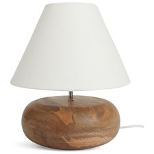 Mango Wood Table Lamp  Habitat