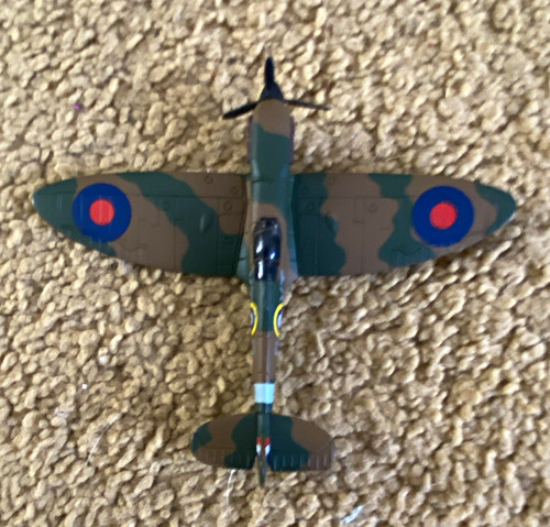 Raf spitfire model made - spitfire, by