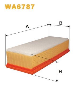 Air filter wix filters wa6787 - wix,