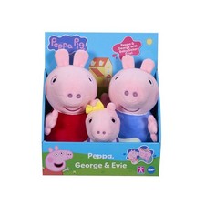 Peppa Pig Peppa, George and