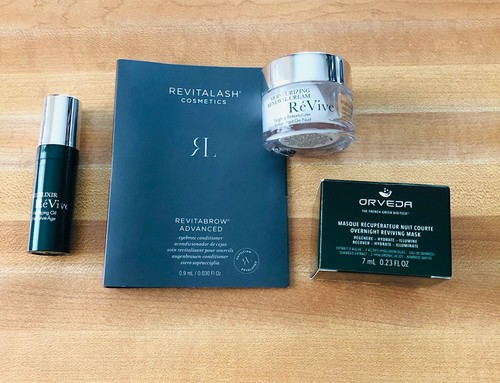 Luxury skincare samples revive - samples,