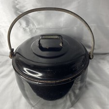 Judge Ware Cooking Pot Old Vintage Enamelware Kitchenware