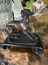 AFTER PIERRE-JULES MÊNE - BRONZE 'GISELLE- STUDY OF A WHIPPET