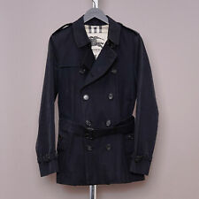 Burberry Sandringham Trench Coat Mac Jacket Mens Black UK 40 EU 50 Prorsum Grail