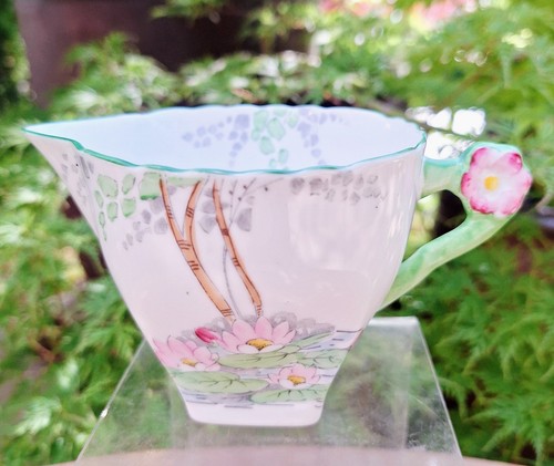 Delphine china flower handle - delphine,