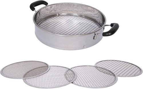 Multi purpose soil sifter with - soil,