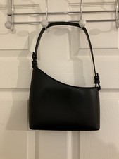 Charles & Keith Black Asymmetrical Shoulder Bag