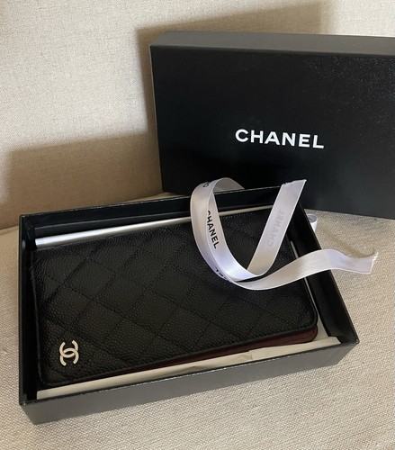 Chanel quilted black caviar - chanel,