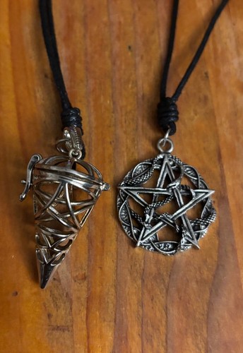 Witch pendant with - 2,